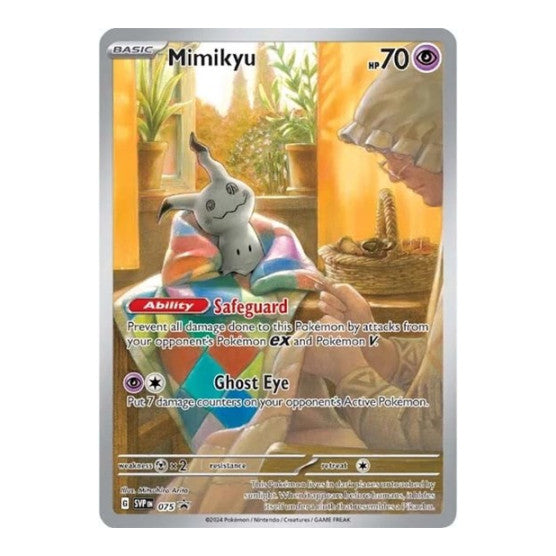 Mimikyu 075 (SVP) #075 Promo (Holofoil Near Mint) SV: Scarlet & Violet Promo Cards Pokemon: 2023