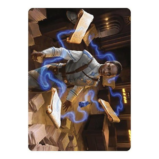 Case File Auditor Art Card (ASMKM) #3 Special (Lightly Played) Art Series: Murders at Karlov Manor Magic: The Gathering: 2024