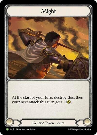 Might // Vigor - LGS230 (PR) #LGS230 Promo Flesh and Blood: Promo Cards Flesh and Blood TCG: 2019