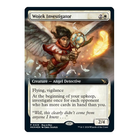 Wojek Investigator (BABP) #429 Promo (Foil Lightly Played) Buy-A-Box Promos Magic: The Gathering: 2009