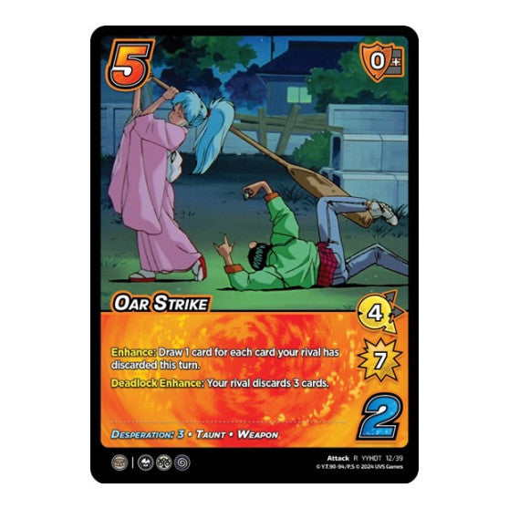 Oar Strike (Time Shifted) (YDT) #12/39 Rare (Lightly Played) Yu Yu Hakusho: Dark Tournament UniVersus: 2024