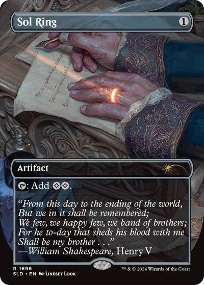Sol Ring (1696) (SLD) #1696 Rare (Lightly Played) Secret Lair Drop Series Magic: The Gathering: 2026