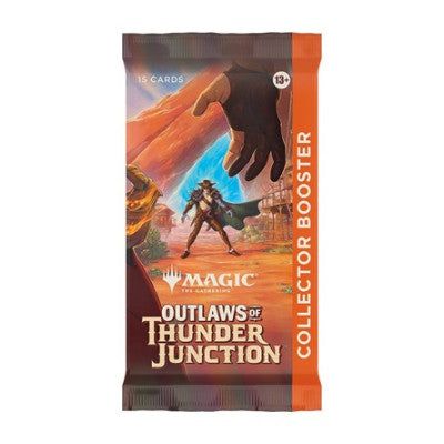 Outlaws of Thunder Junction - Collector Booster Pack (OTJ) (Unopened) Outlaws of Thunder Junction Magic: The Gathering: 2024