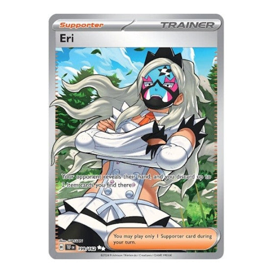 Eri 199 162 (TEF) #199/162 Ultra Rare (Holofoil Near Mint) SV05: Temporal Forces Pokemon: 2024