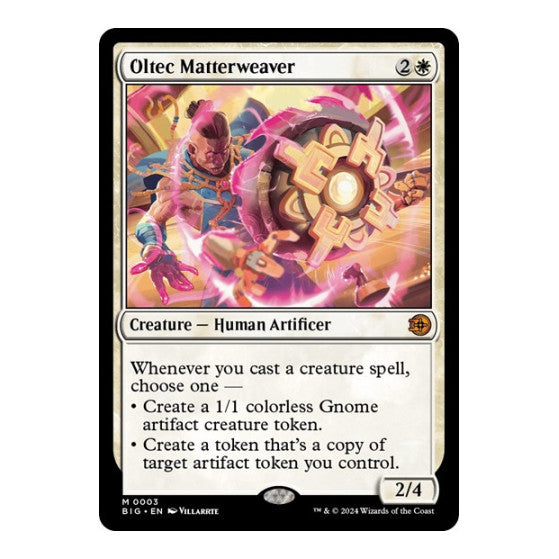 Oltec Matterweaver (BIG) #3 Mythic Rare (Lightly Played) Outlaws of Thunder Junction: The Big Score Magic: The Gathering: 2024