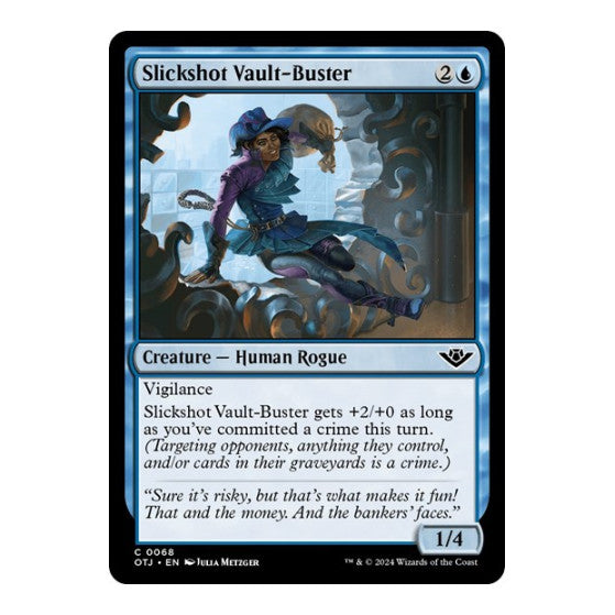 Slickshot Vault Buster (OTJ) #68 Common Outlaws of Thunder Junction Magic: The Gathering: 2024