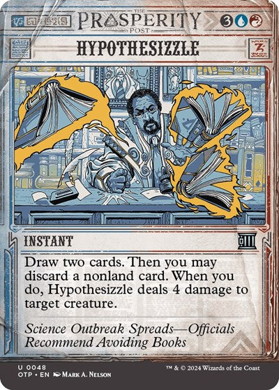 Hypothesizzle (OTP) #48 Uncommon (Lightly Played) Outlaws of Thunder Junction: Breaking News Magic: The Gathering: 2024
