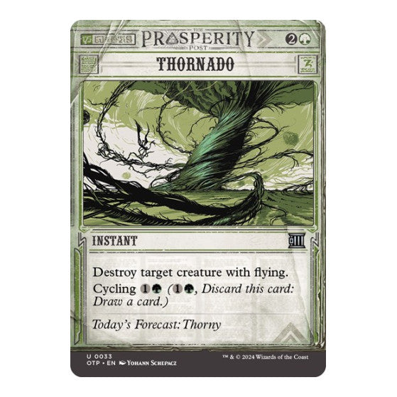 Thornado (OTP) #33 Uncommon Outlaws of Thunder Junction: Breaking News Magic: The Gathering: 2024