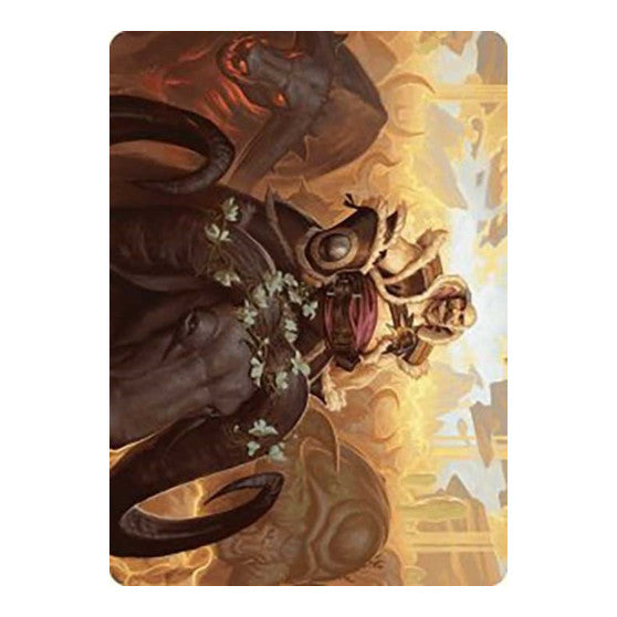 Bruse Tarl, Roving Rancher Art Card (ASOTJ) #20 Special (Lightly Played) Art Series: Outlaws of Thunder Junction Magic: The Gathering: 2024