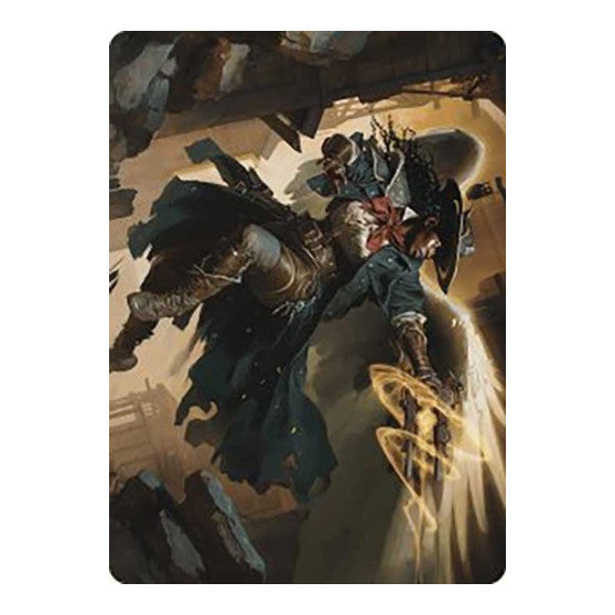 Archangel of Tithes Art Card (ASOTJ) #1 Special (Lightly Played) Art Series: Outlaws of Thunder Junction Magic: The Gathering: 2024