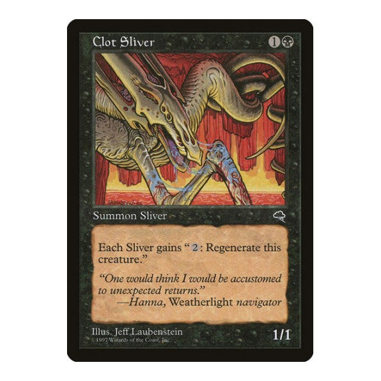 Clot Sliver (TMP) #112 Common Tempest Magic: The Gathering: 1997