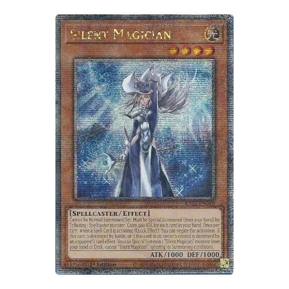 Silent Magician (Quarter Century Secret Rare) (RA02) #RA02-EN012 Quarter Century Secret Rare (1st Edition Near Mint) 25th Anniversary Rarity Collection II YuGiOh: 2024