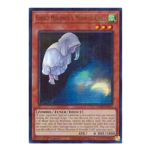 Ghost Mourner Moonlit Chill Alternate Art UR (RA02) #RA02-EN015 Ultra Rare (1st Edition Near Mint) 25th Anniversary Rarity Collection II YuGiOh: 2024