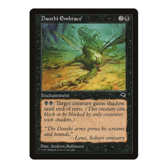 Dauthi Embrace (TMP) #120 Uncommon (Moderately Played) Tempest Magic: The Gathering: 1997