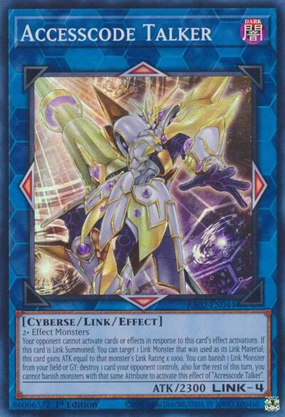 Accesscode Talker (RA02) #RA02-EN044 Super Rare (1st Edition Near Mint) 25th Anniversary Rarity Collection II YuGiOh: 2024