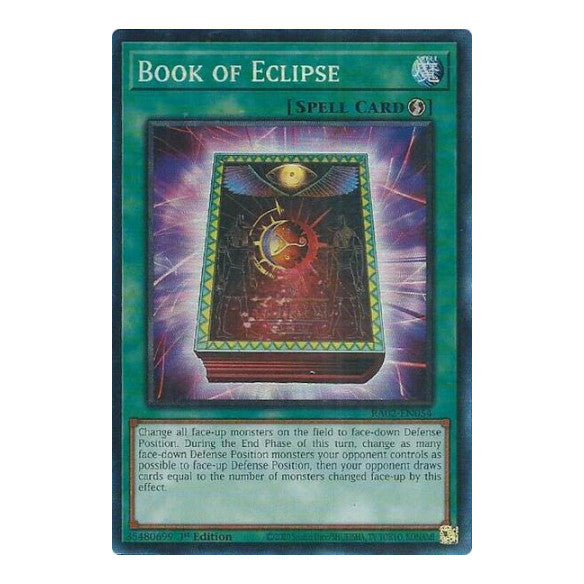 Book of Eclipse (PCR) (RA02) #RA02-EN054 Prismatic Collector's Rare (1st Edition Near Mint) 25th Anniversary Rarity Collection II YuGiOh: 2024