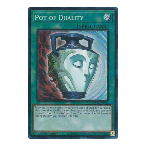 Pot of Duality (PCR) (RA02) #RA02-EN057 Prismatic Collector's Rare (1st Edition Near Mint) 25th Anniversary Rarity Collection II YuGiOh: 2024