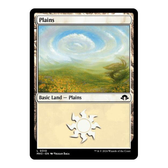 Plains 0310 (MH3) #310 Land (Foil Lightly Played) Modern Horizons 3 Magic: The Gathering: 2024