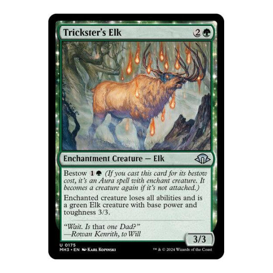 Trickster's Elk (MH3) #175 Uncommon Modern Horizons 3 Magic: The Gathering: 2024