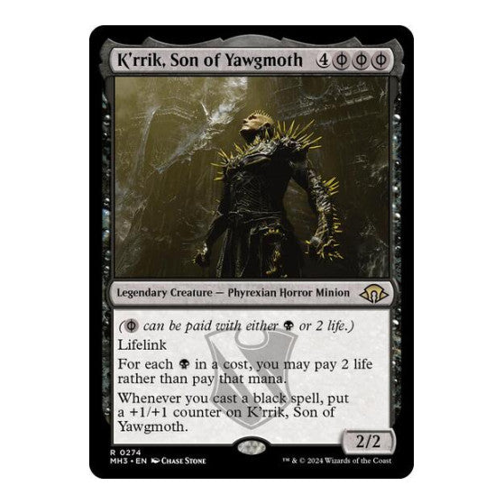 K'rrik, Son of Yawgmoth (MH3) #274 Rare (Lightly Played) Modern Horizons 3 Magic: The Gathering: 2024