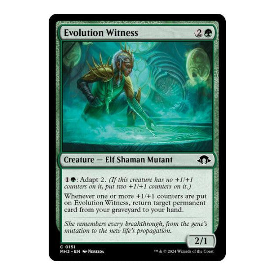 Evolution Witness (MH3) #151 Common Modern Horizons 3 Magic: The Gathering: 2024