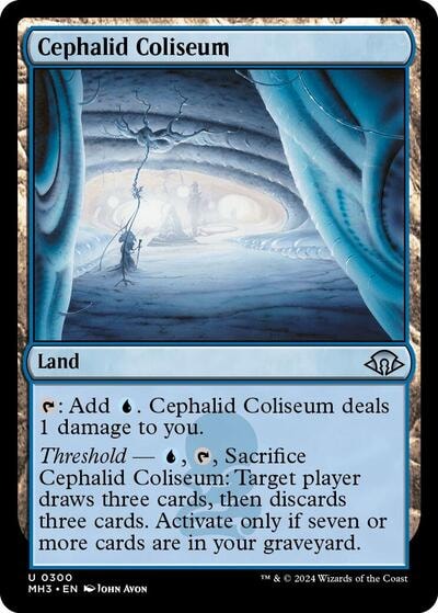 Cephalid Coliseum (MH3) #300 Uncommon Modern Horizons 3 Magic: The Gathering: 2024