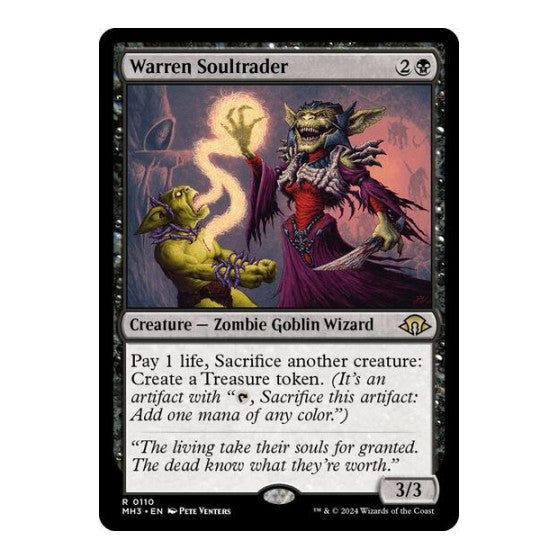 Warren Soultrader (MH3) #110 Rare (Near Mint) Modern Horizons 3 Magic: The Gathering: 2024