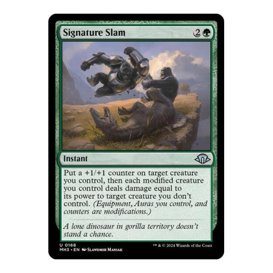 Signature Slam (MH3) #168 Uncommon (Lightly Played) Modern Horizons 3 Magic: The Gathering: 2024