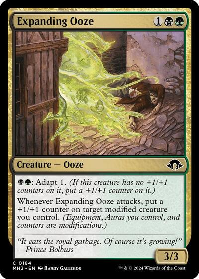 Expanding Ooze (MH3) #184 Common (Lightly Played) Modern Horizons 3 Magic: The Gathering: 2024