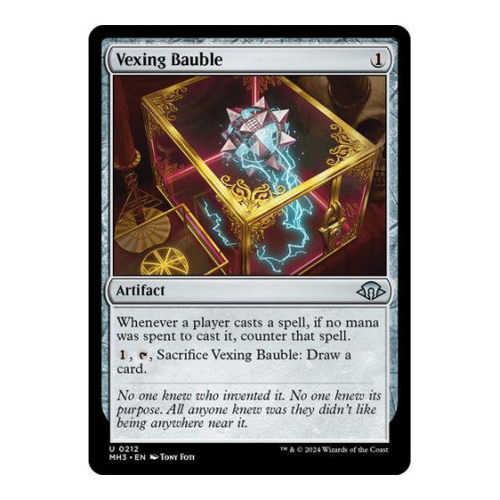 Vexing Bauble (MH3) #212 Uncommon (Foil Near Mint) Modern Horizons 3 Magic: The Gathering: 2024