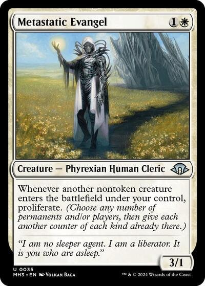 Metastatic Evangel (MH3) #35 Uncommon (Lightly Played) Modern Horizons 3 Magic: The Gathering: 2024