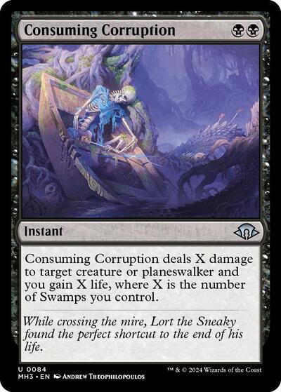 Consuming Corruption (MH3) #84 Uncommon (Lightly Played) Modern Horizons 3 Magic: The Gathering: 2024