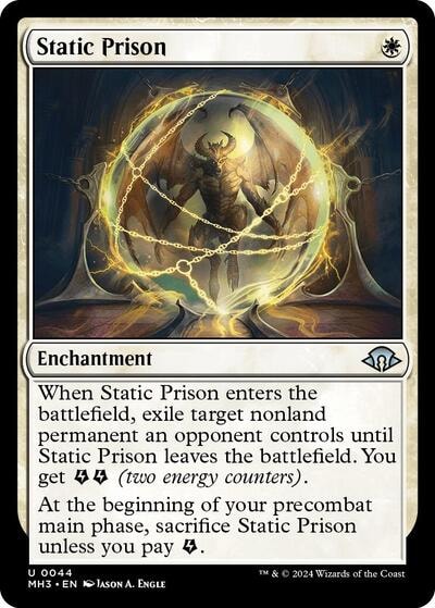 Static Prison (MH3) #44 Uncommon (Lightly Played) Modern Horizons 3 Magic: The Gathering: 2024