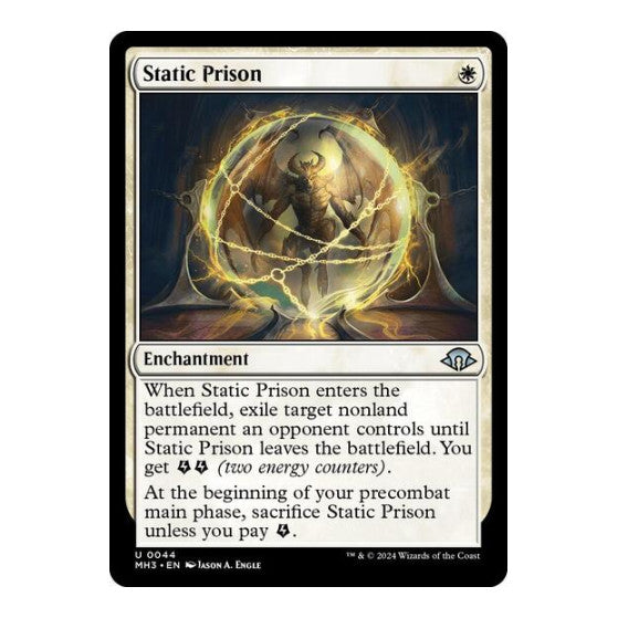 Static Prison (MH3) #44 Uncommon (Lightly Played) Modern Horizons 3 Magic: The Gathering: 2024