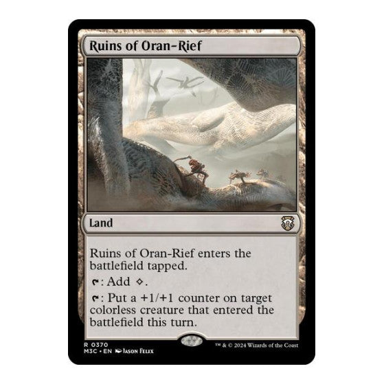 Ruins of Oran Rief (M3C) #370 Rare (Lightly Played) Commander: Modern Horizons 3 Magic: The Gathering: 2024