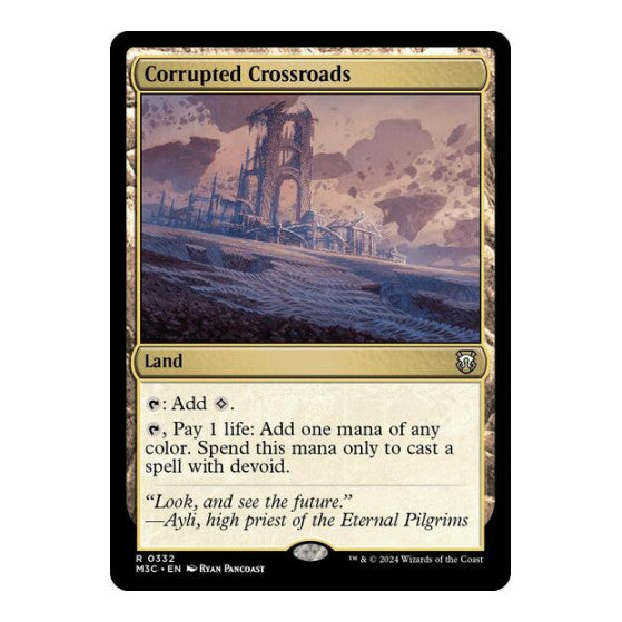 Corrupted Crossroads (M3C) #332 Rare (Lightly Played) Commander: Modern Horizons 3 Magic: The Gathering: 2024