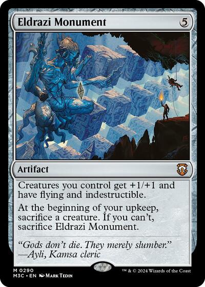 Eldrazi Monument (M3C) #290 Mythic Rare (Near Mint) Commander: Modern Horizons 3 Magic: The Gathering: 2024