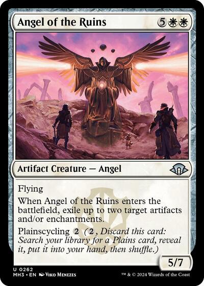 Angel of the Ruins (MH3) #262 Uncommon (Lightly Played) Modern Horizons 3 Magic: The Gathering: 2024