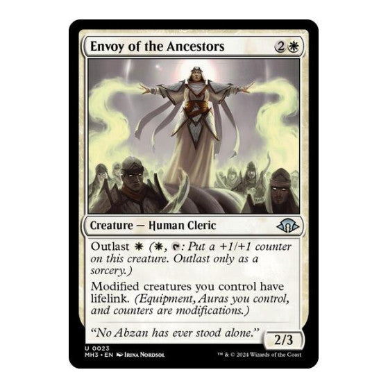 Envoy of the Ancestors (MH3) #23 Uncommon (Lightly Played) Modern Horizons 3 Magic: The Gathering: 2024