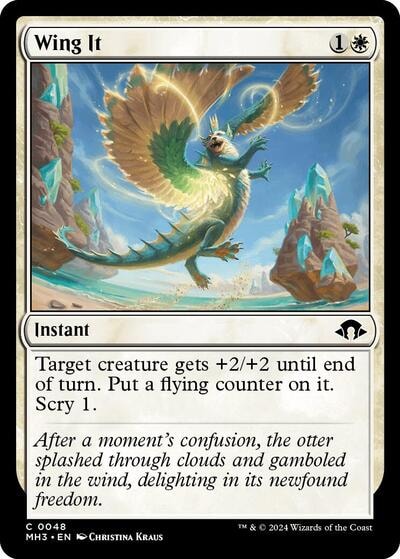 Wing It (MH3) #48 Common (Lightly Played) Modern Horizons 3 Magic: The Gathering: 2024