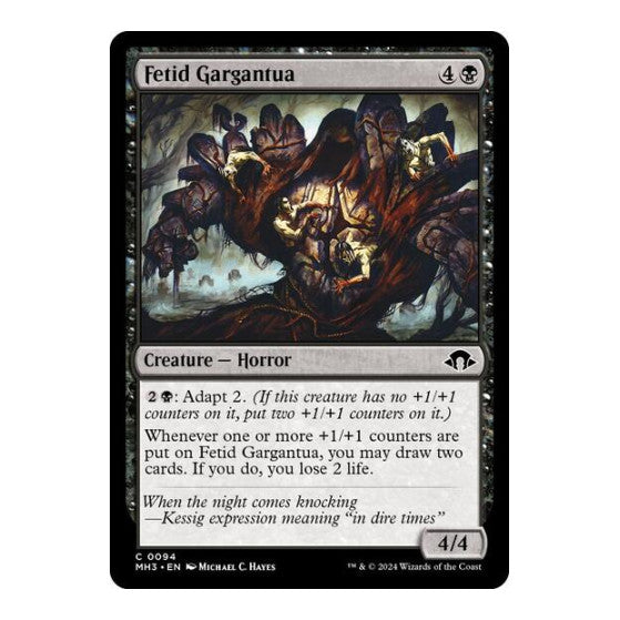 Fetid Gargantua (MH3) #94 Common Modern Horizons 3 Magic: The Gathering: 2024