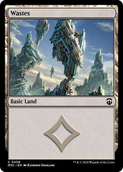 Wastes (M3C) #408 Common (Lightly Played) Commander: Modern Horizons 3 Magic: The Gathering: 2024