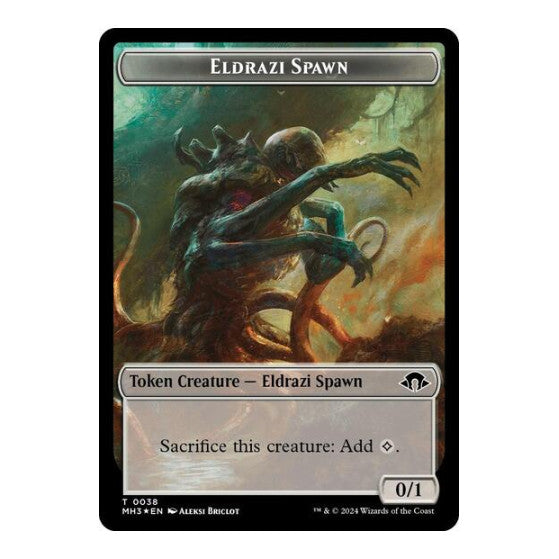 Eldrazi Spawn Token (MH3) #2 T (Lightly Played) Modern Horizons 3 Magic: The Gathering: 2024