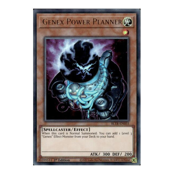 Genex Power Planner (BLTR) #BLTR-EN055 Ultra Rare (1st Edition Near Mint) Battles of Legend: Terminal Revenge YuGiOh: 2024