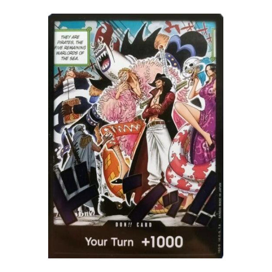 DON!! Card (Alternate Art) (OP07) DON!! (Foil Near Mint) 500 Years in the Future One Piece Card Game: 2024