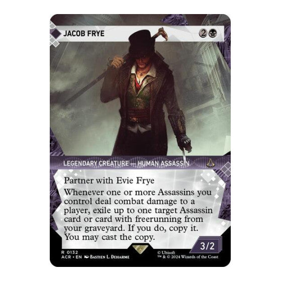 Jacob Frye (Showcase) (ACR) #132 Rare (Lightly Played) Universes Beyond: Assassin's Creed Magic: The Gathering: 2024