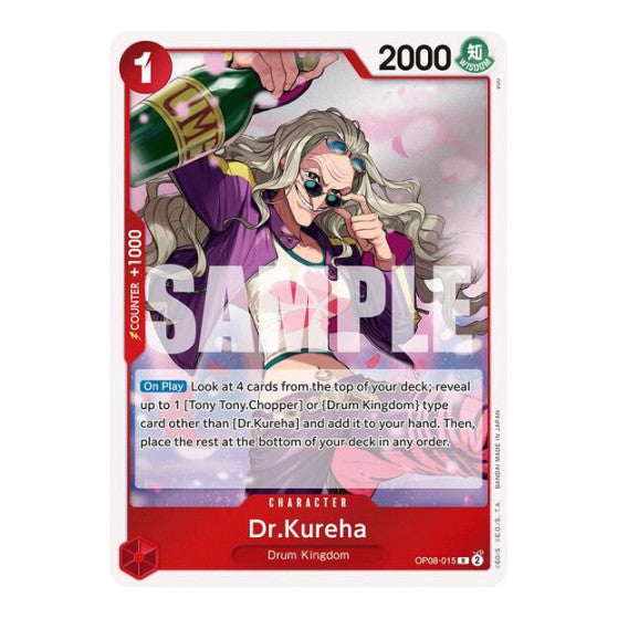 Dr.Kureha (OP08) #OP08-015 Rare Two Legends One Piece Card Game: 2024