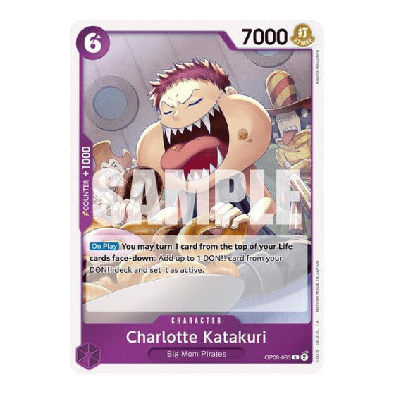 Charlotte Katakuri (063) (OP08) #OP08-063 Rare Two Legends One Piece Card Game: 2024