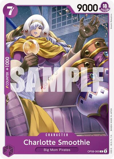 Charlotte Smoothie (OP08) #OP08-065 Common (Near Mint) Two Legends One Piece Card Game: 2024