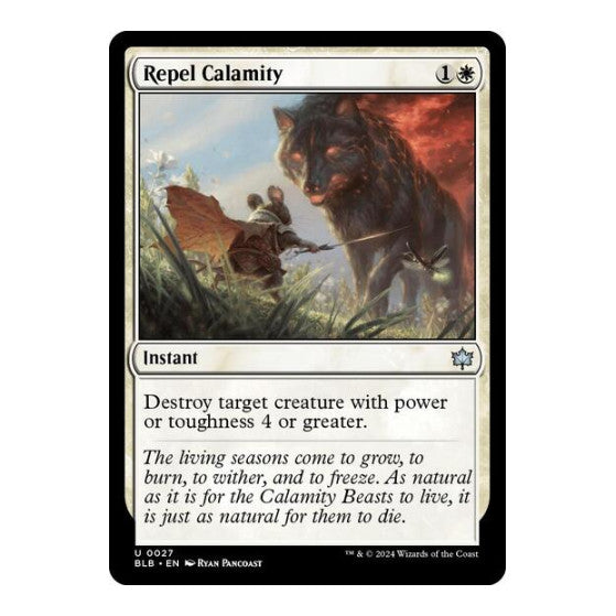 Repel Calamity (BLB) #27 Uncommon Bloomburrow Magic: The Gathering: 2024